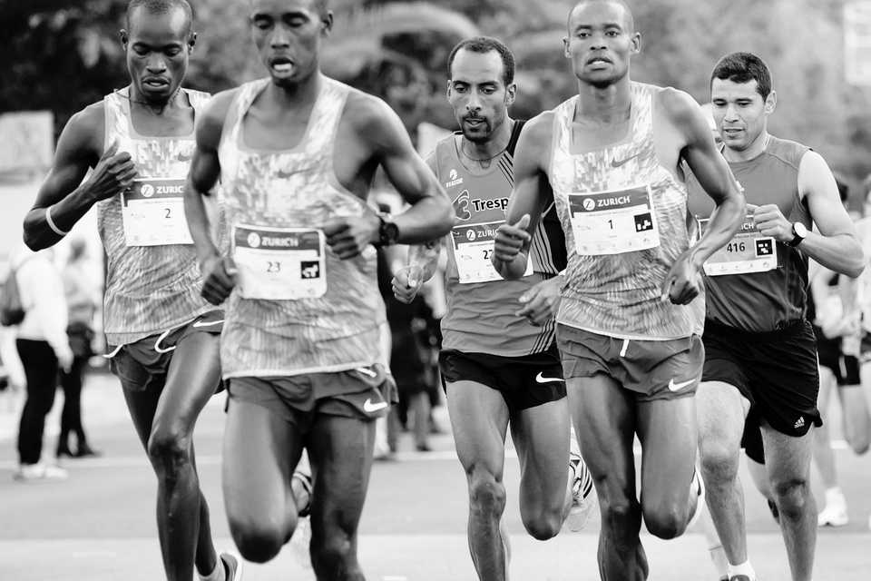 Marathon Runner by Quino Al